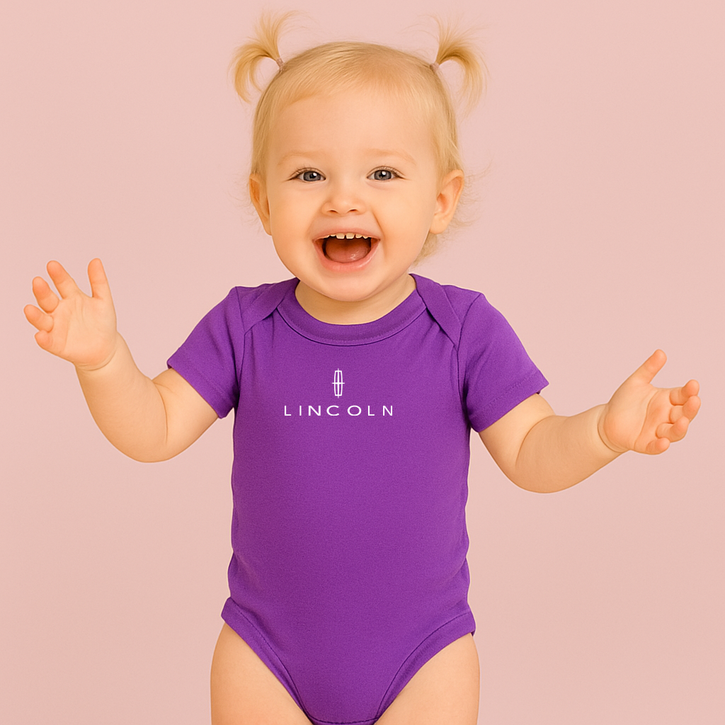 Lincoln Car Baby Romper Onesie